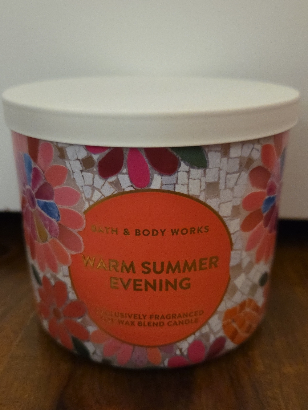 WARM SUMMER EVENING 3 Wick Candle Bath And Body Works
